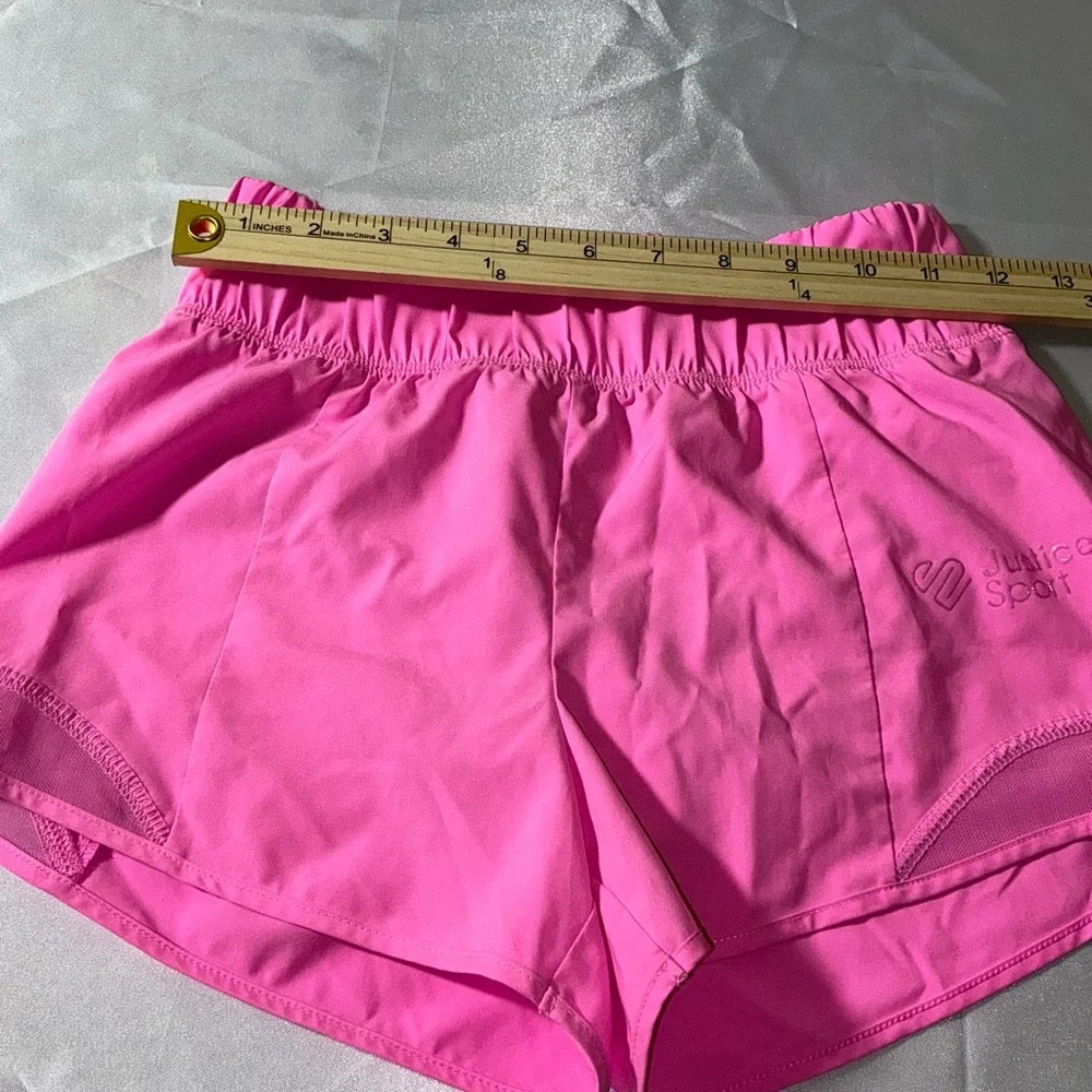 Justice Sport Girls Shorts Size M (10) Pink